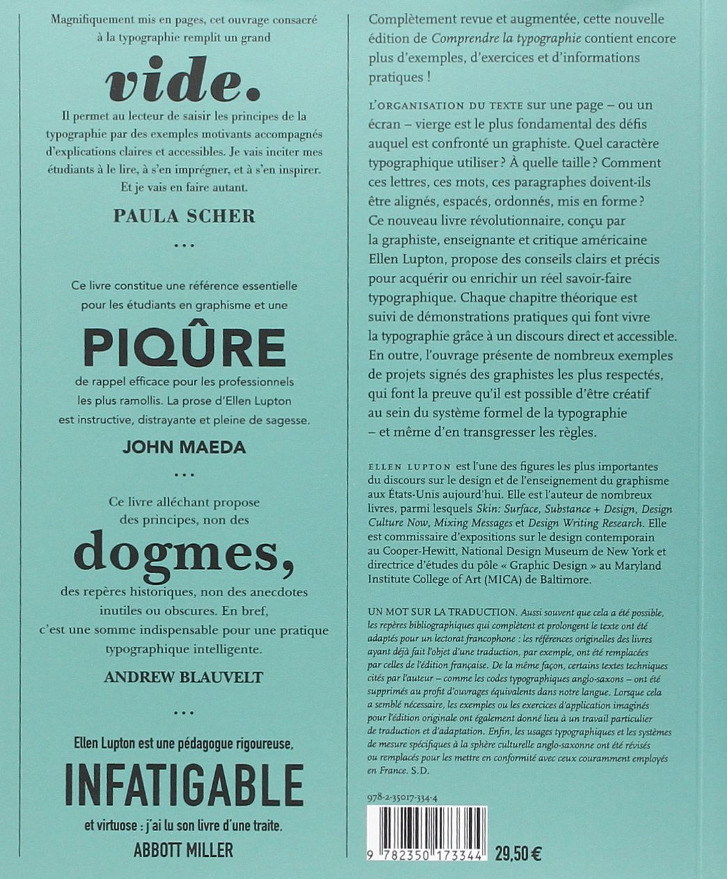 Comprendre la typographie (NE)