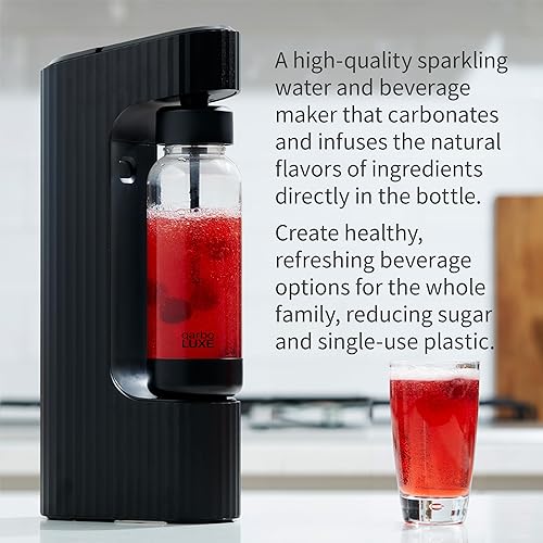 Miniatura 2 de Twenty39 qarbo LUXE - Máquina para hacer agua con gas de alta calidad, carbonatador de bebidas de soda para el hogar, dispensador de seltzer y