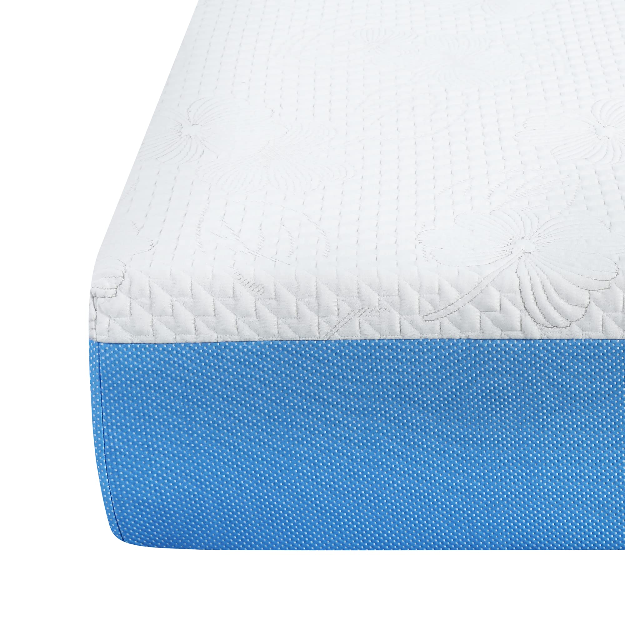 Olee Sleep 10 Inch Ventilated Gel Infused Memory Foam Mattress