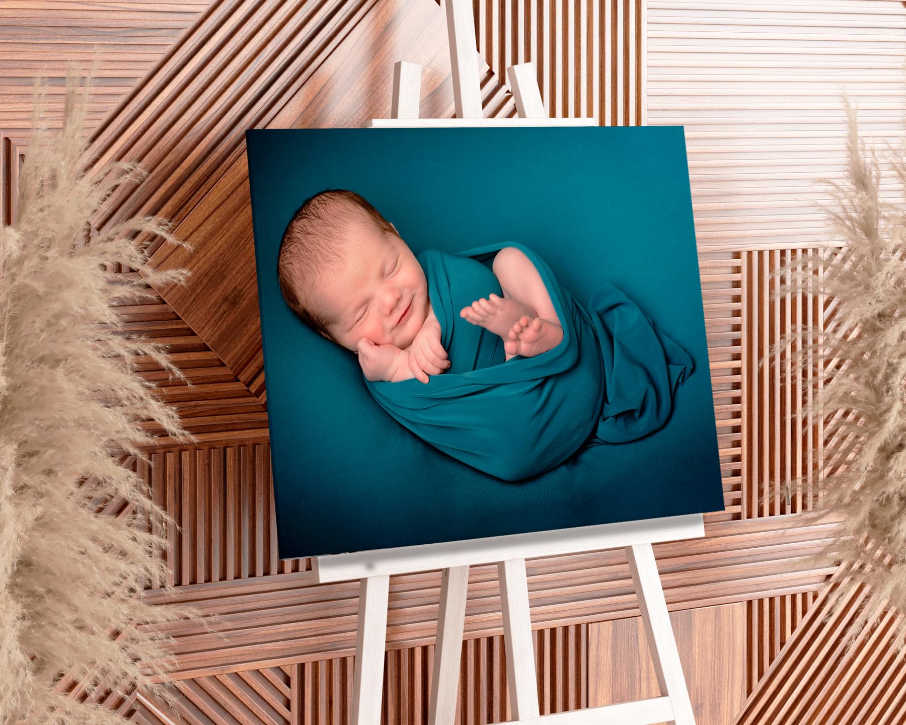 Tela Personalizzata con la Tua Foto (120 x 80 cm) Stampa su Tela con Telaio da 17 mm, Disponibile in Vari Formati Grandi e Piccoli
