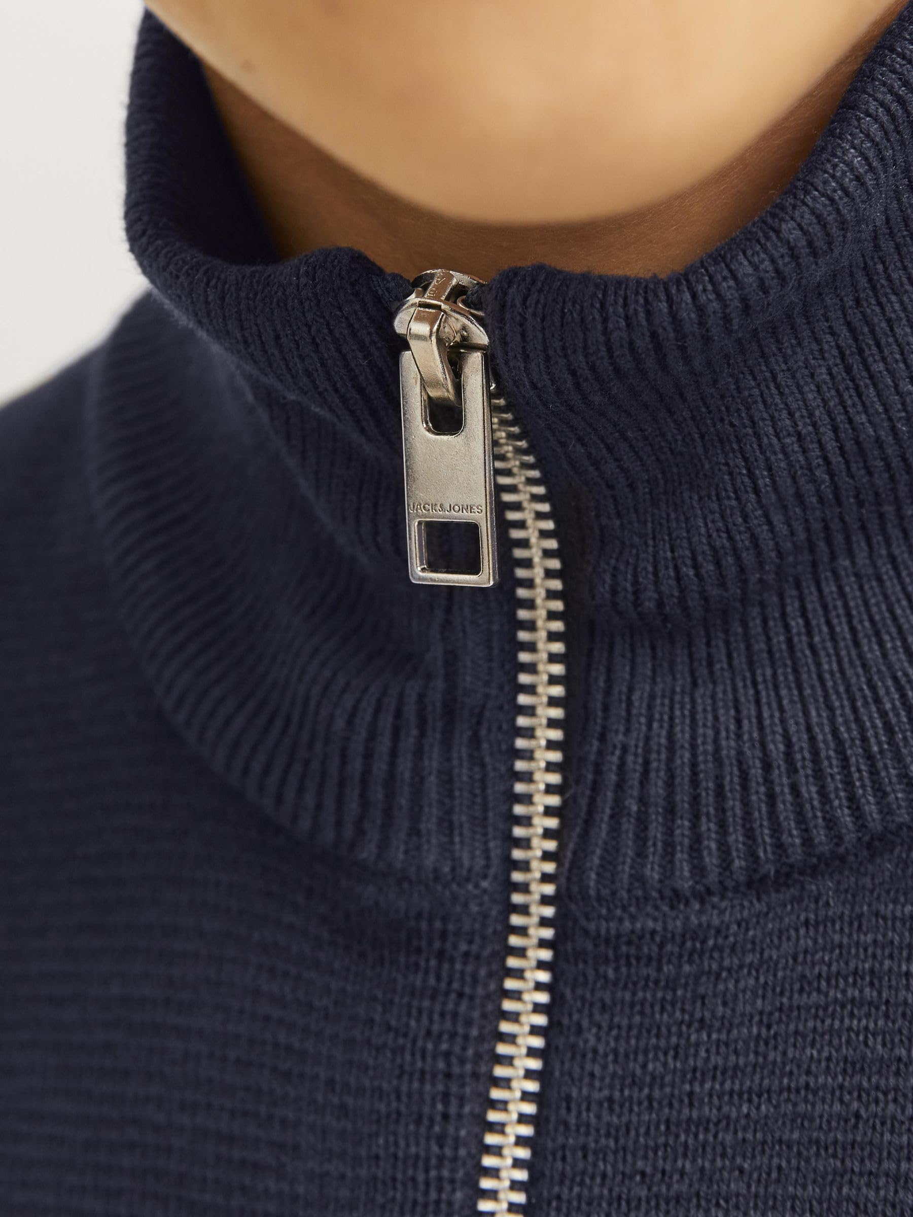 JACK & JONES Boy Strickjacke mit Viertelreißverschluss Strickjacke mit Viertelreißverschluss Junior