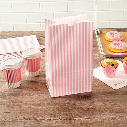 Miniatura 3 de Bag Tek - Bolsas de almuerzo desechables de 12 libras, 100 bolsas resistentes para llevar, parte inferior plana, ideal para restaurantes, cafeterías