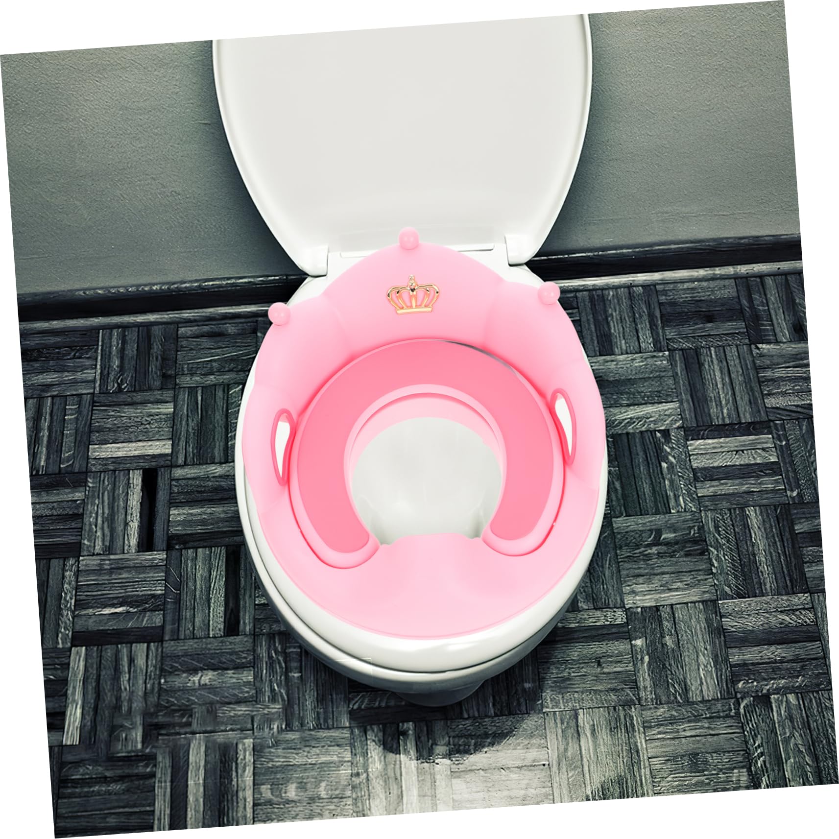 KOMBIUDA Asiento de Entrenamiento para Inodoro Cojín Desmontable para Pequeños Inodoro de Entrenamiento para Niñas Accesorio Infantil