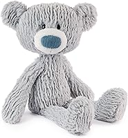 GUND Toothpick Wavy Bear - 15" Gray Plush Teddy Bear Stuffed Animal, Posable Floppy Limbs, Ages 1+ Huggable Gift