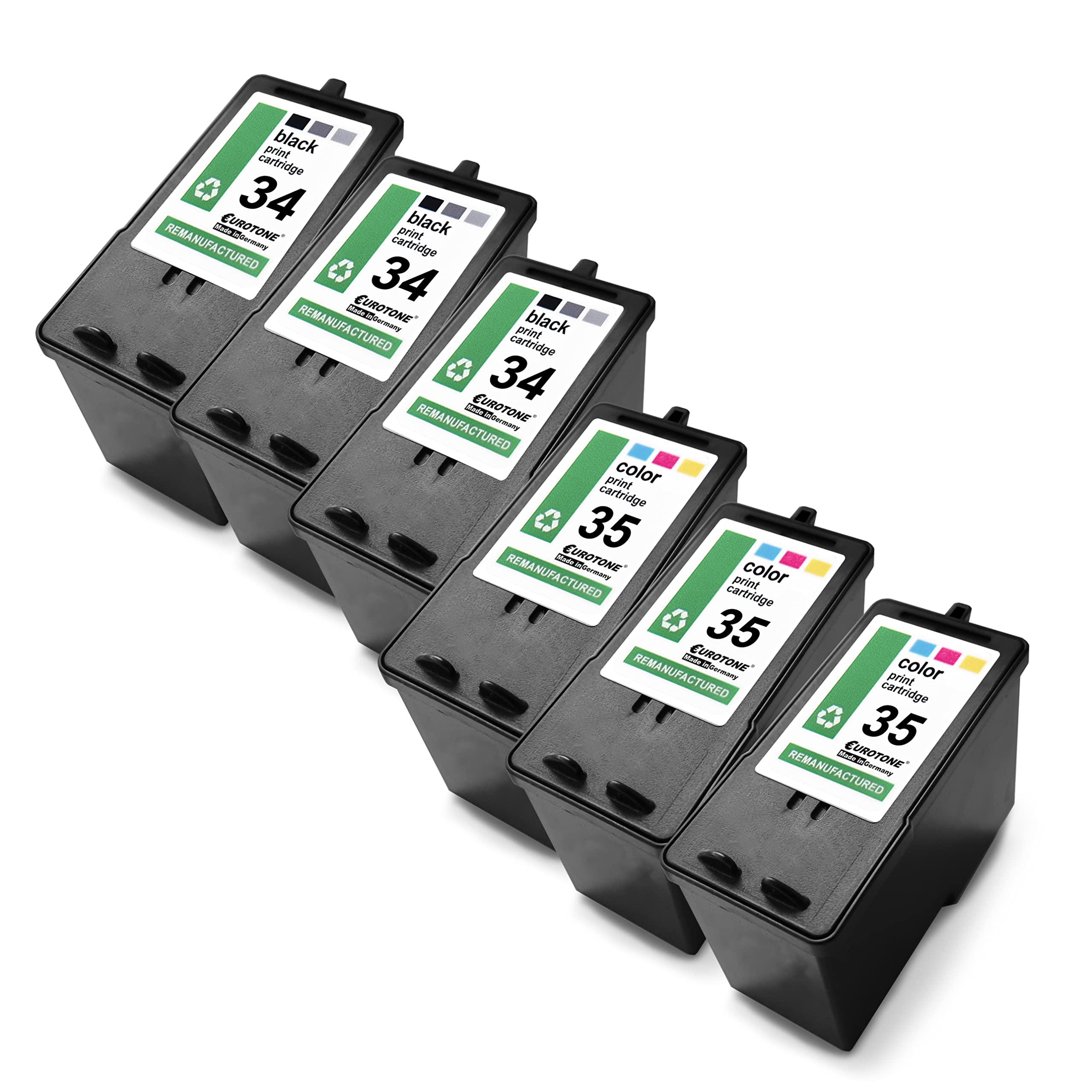 Cartouches D'encre Compatibles Lexmark P6250 P6300 P6350 (32XL, 33XL, 34XL, 35XL) - Neuf