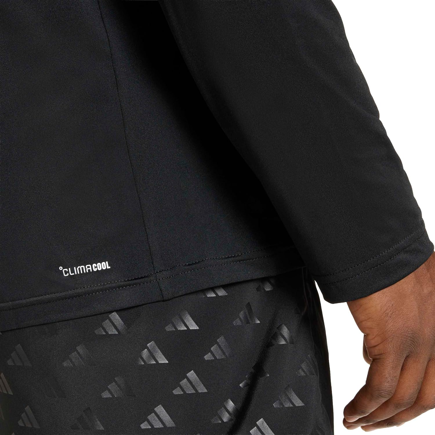 adidas Men's Workout Essentials Flex Long-Sleeve T-Shirt - Image 4