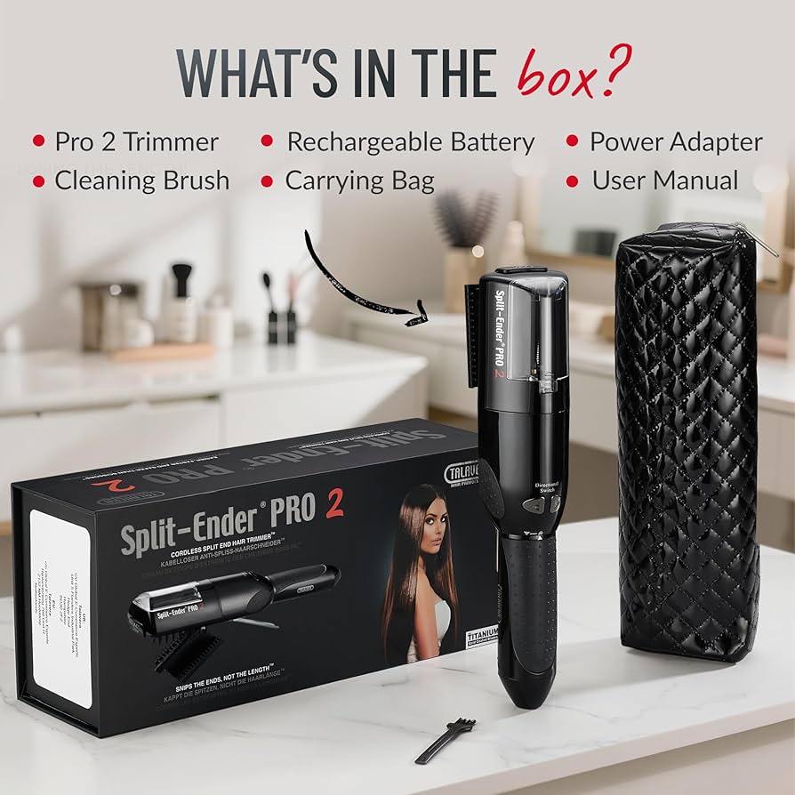 Split-Ender PRO 2 コードレスヘアトリマー Amazon.com: Split-Ender Pro 2 - Original Professional Beauty