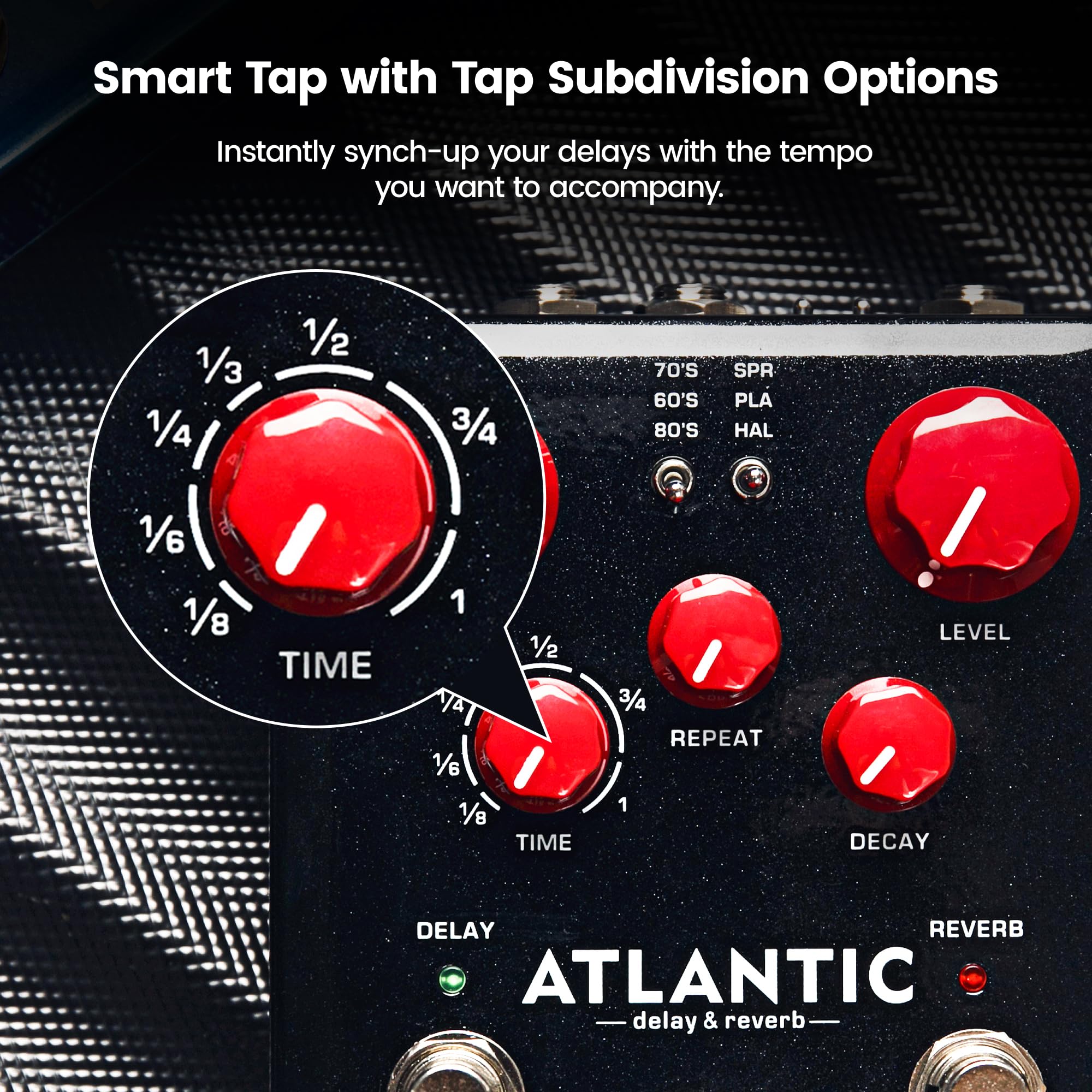 NUX ATLANTIC ディレイ&リバーブ Amazon.com: NUX Atlantic Multi Delay and ReverbPedal with Inside