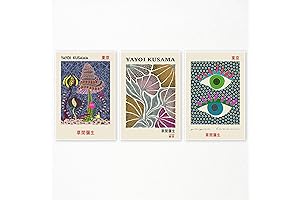 BTNXWL Yayoi Kusama Posters: An Explosion of Color and Creativity