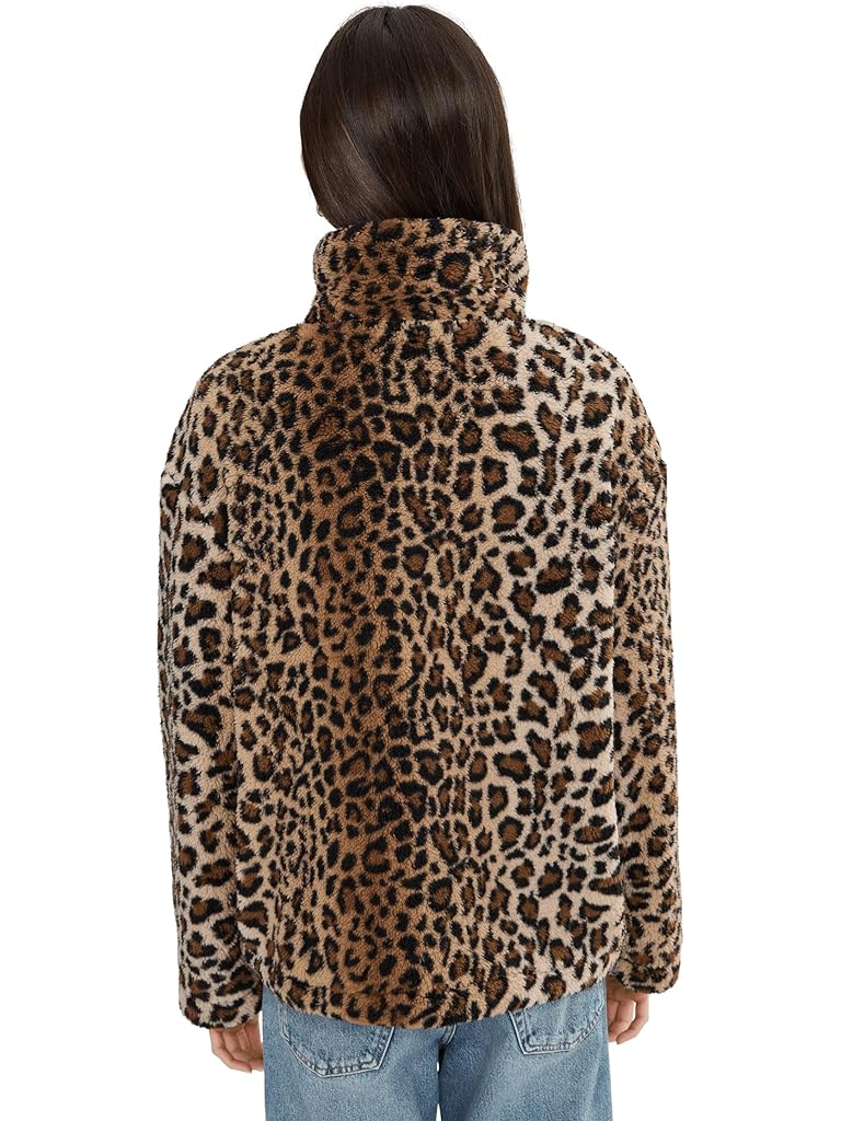 Animal Print Levi's® Sherpa Teddy Jacket