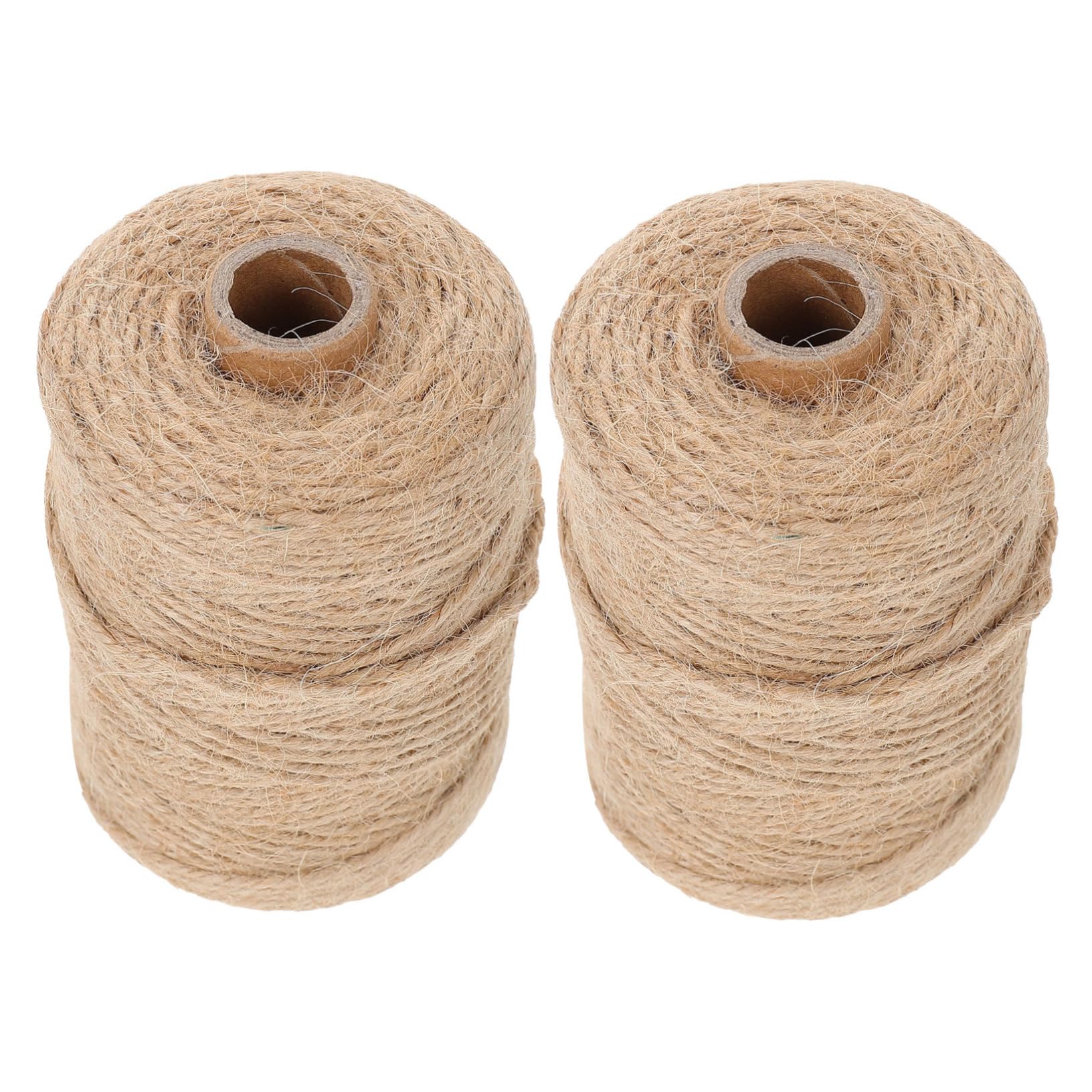 Ficelle de jute naturelle SHINEOFI 2 rouleaux pour jardinage et bricolage créatif