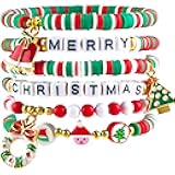 OHOME Stocking Stuffers - 6 Pack Bracelets for Teen Girls Women | Christmas Gifts for Teens Men Adults - Christmas Decorations Accessories Shirts Outfits | Xmas Sweater Dresses for Girls 2025