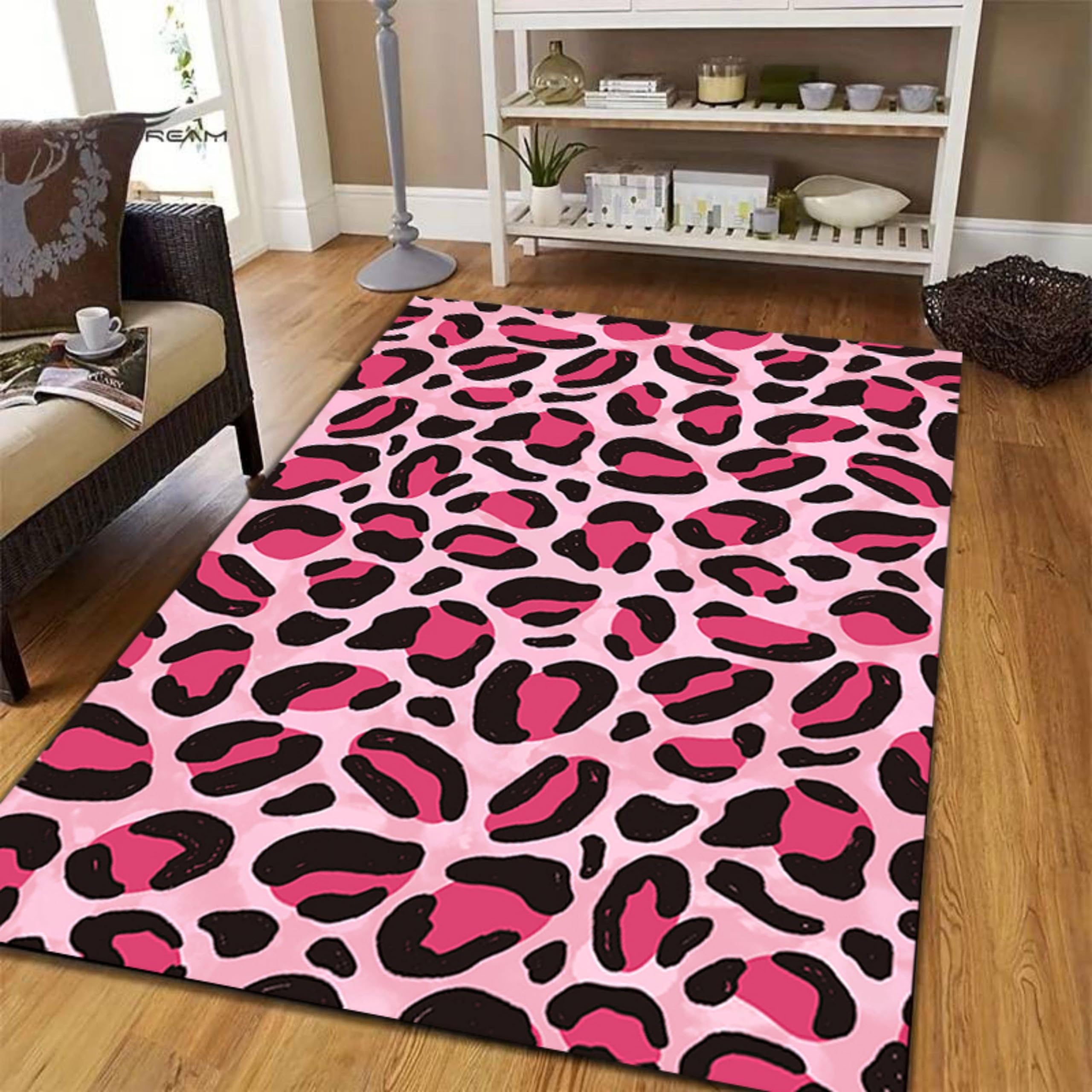 Pink Leopard family 』by Zuberi 60*60cm Pink Leopard family 』by