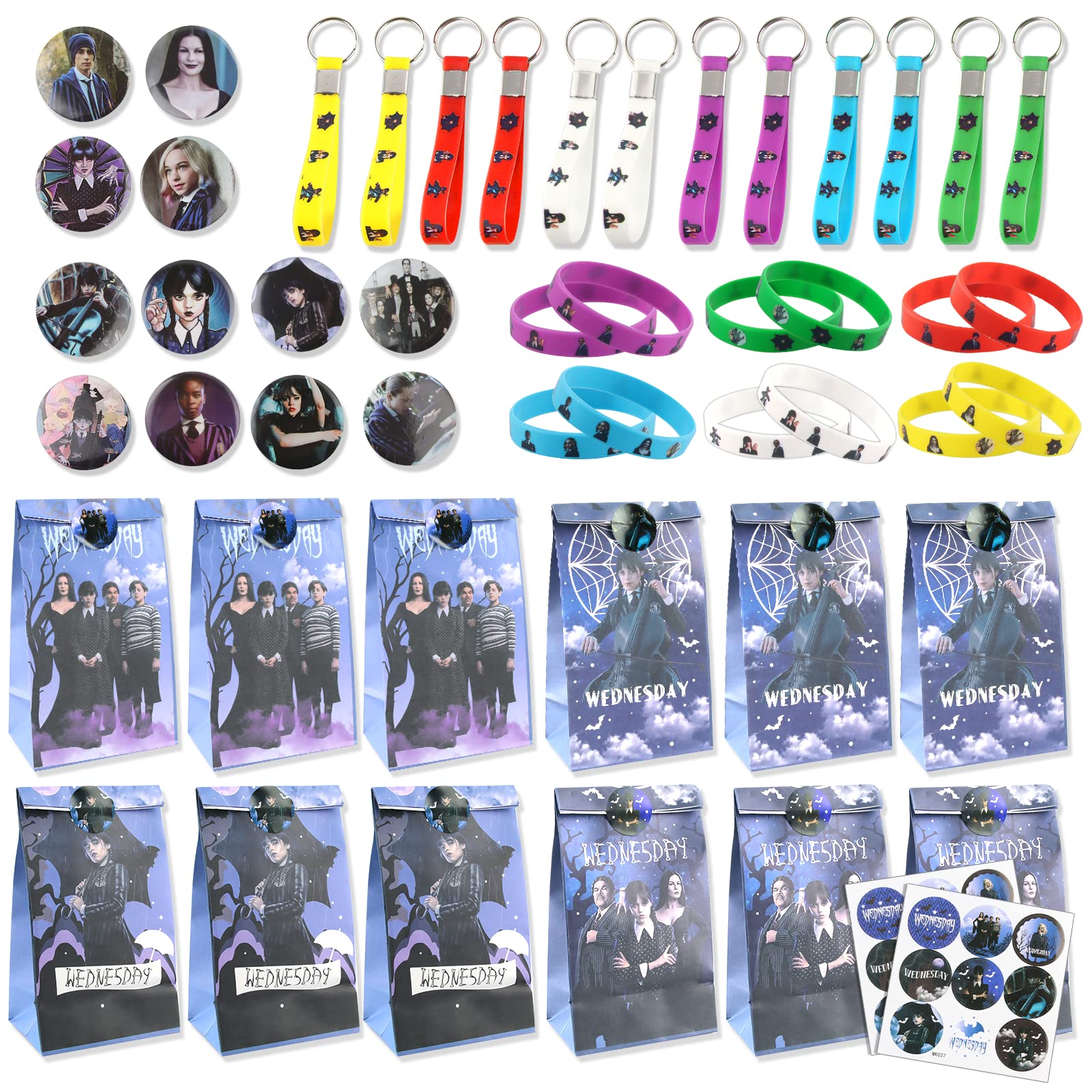 AllLeeGay 48 Pcs Party Decorations Party Favor, Themed Party Supplies Birthday Party Decoration Perfect for Kids Prizes Theme Favours School Carnival Reward