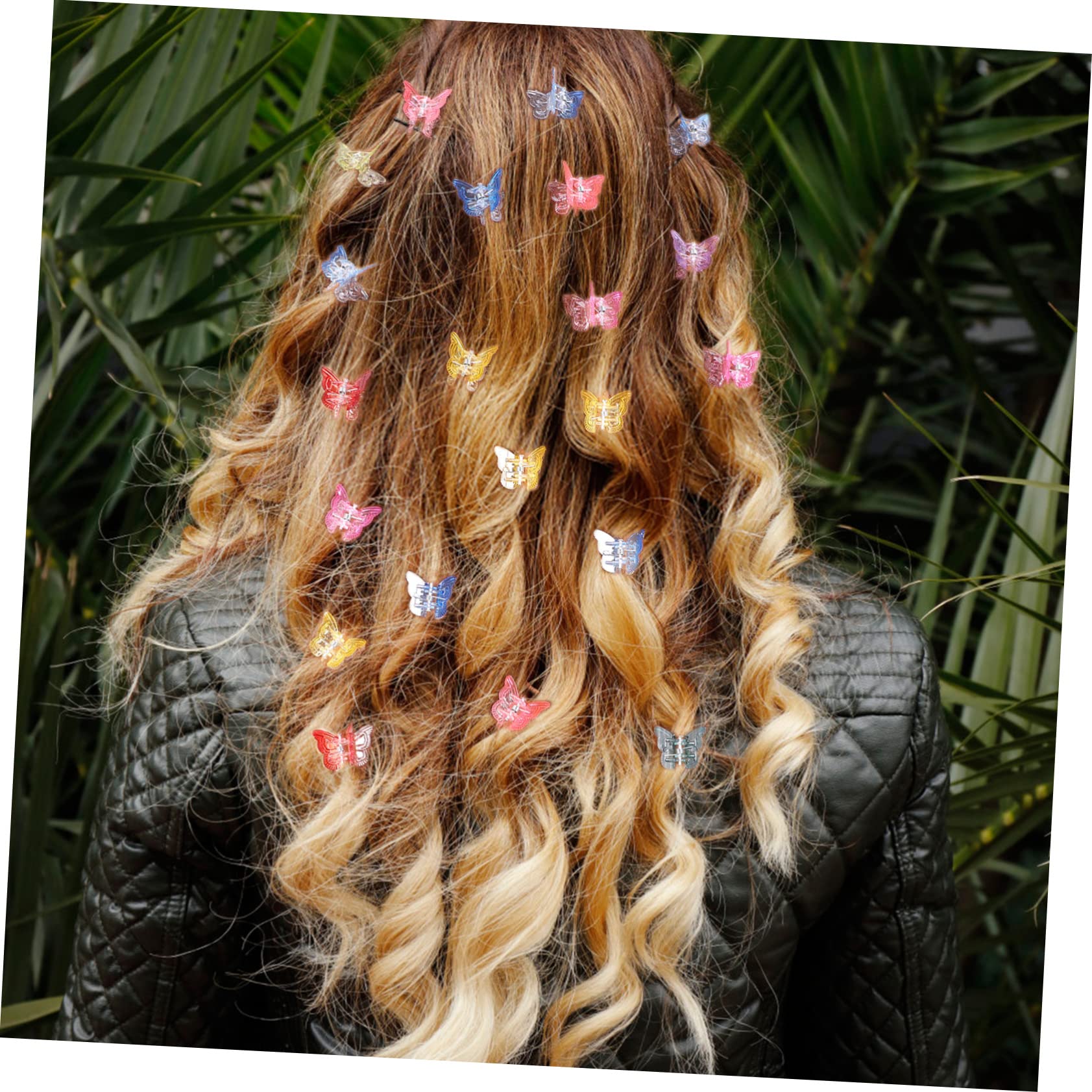 Healeved 250piezas Pinzas De Para Cabello Clips Pequeños De Diseño Elegante Accesorios De Pelo Para Mujeres y Niñas Para Fiestas y Uso Diario Color Transparente Degradado