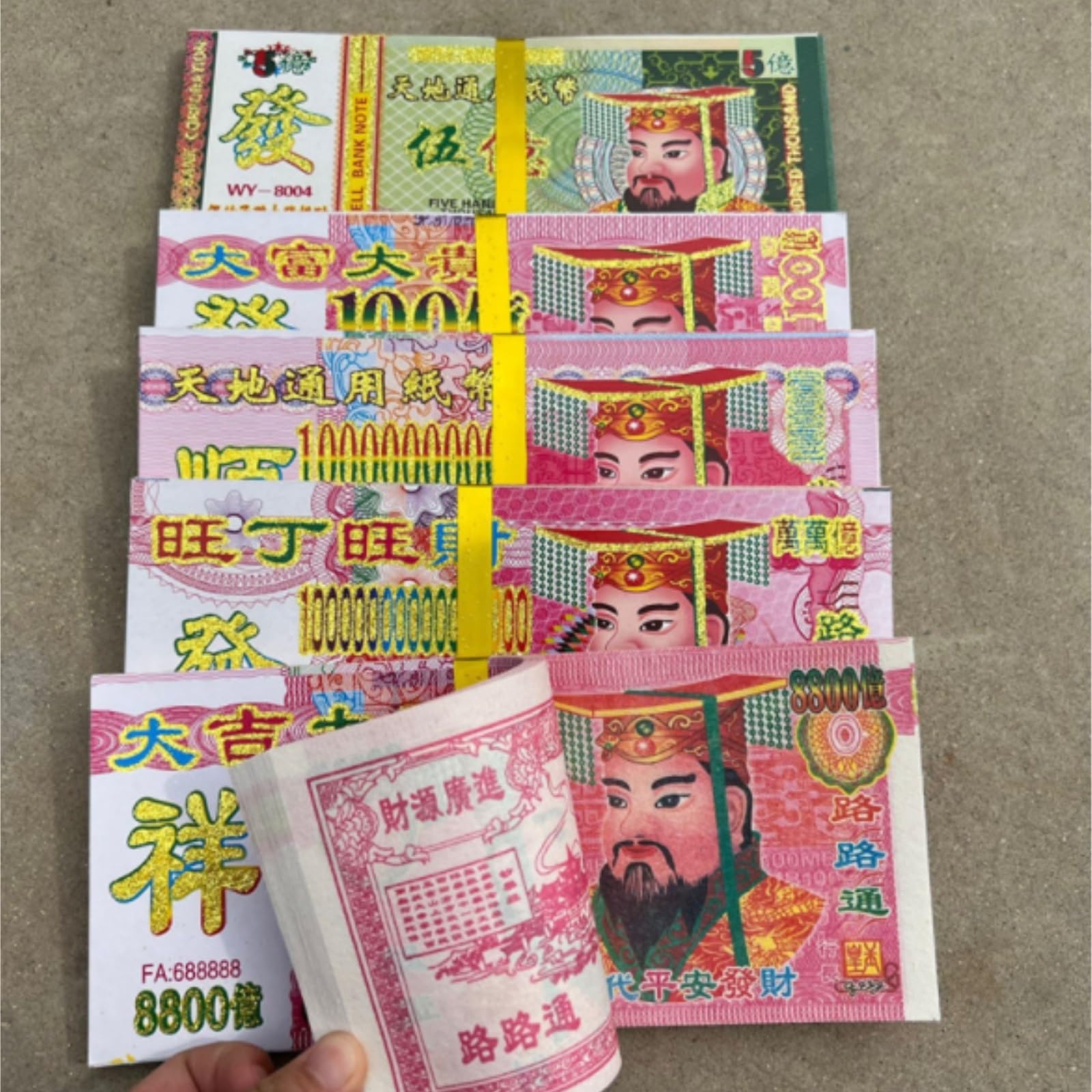 Joss Papier Chiński Papier Pogrzebowy Z Joss, Kult Przodków Grafvegen(80 bundles)