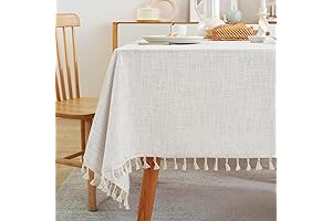 Laolitou Everly Textured Linen Tablecloth
