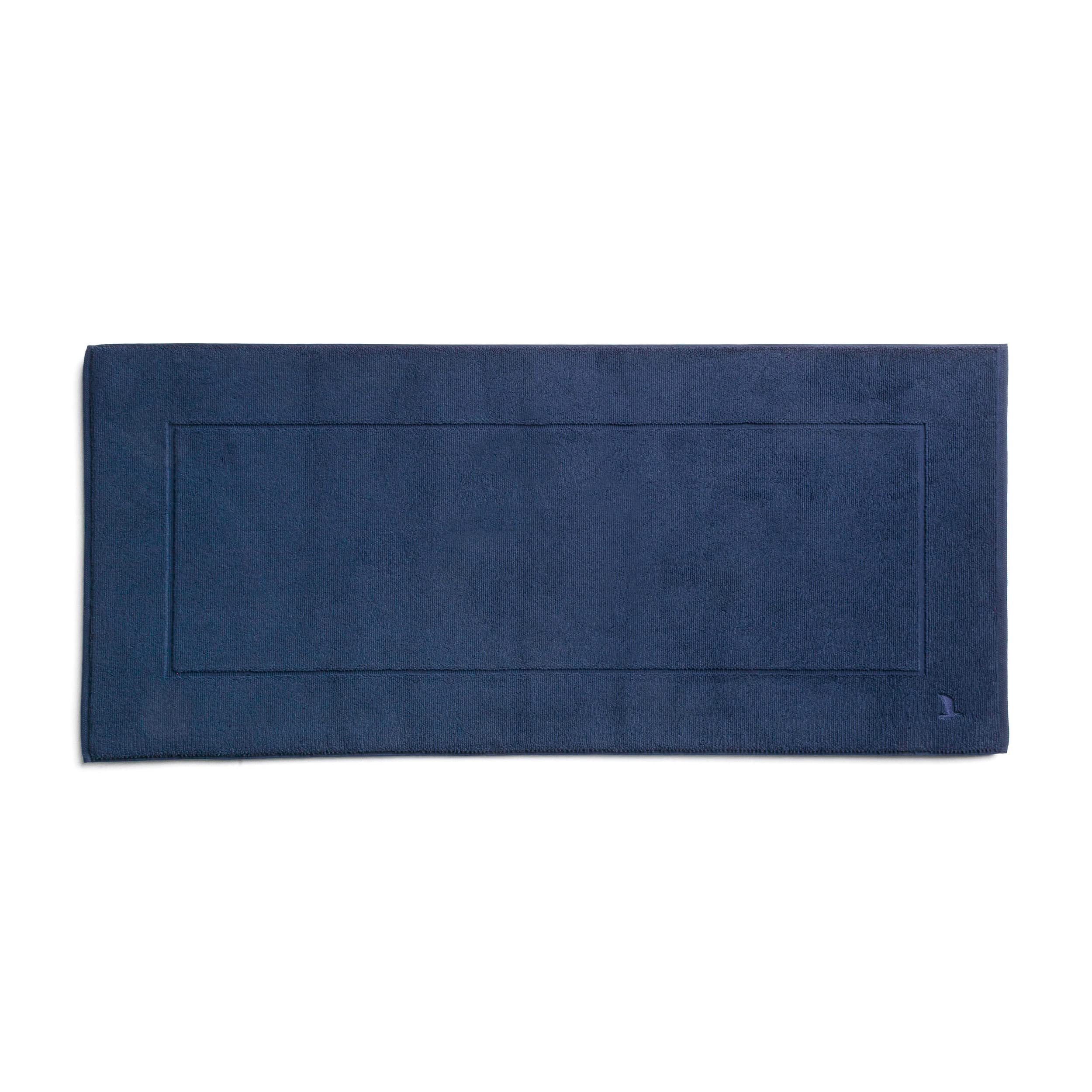 Möve Superwuschel Badteppich 60 x 130 cm aus 100% Baumwolle, deep sea