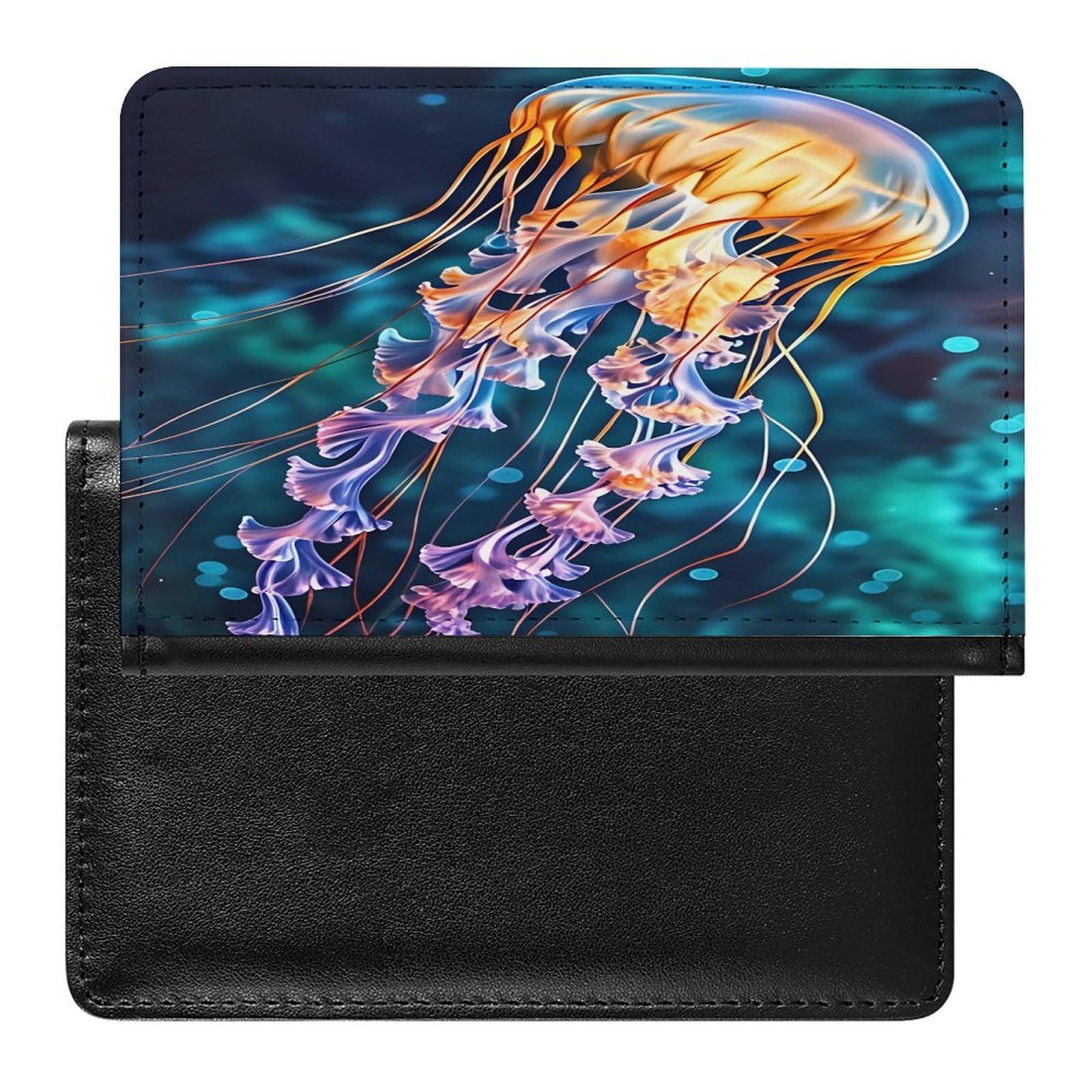 CASOWAT Etui na paszport na podróż, portfel na paszport etui na podróż niezbędne akcesoria dla kobiet i mężczyzn, Styl-9, One Size, Casual