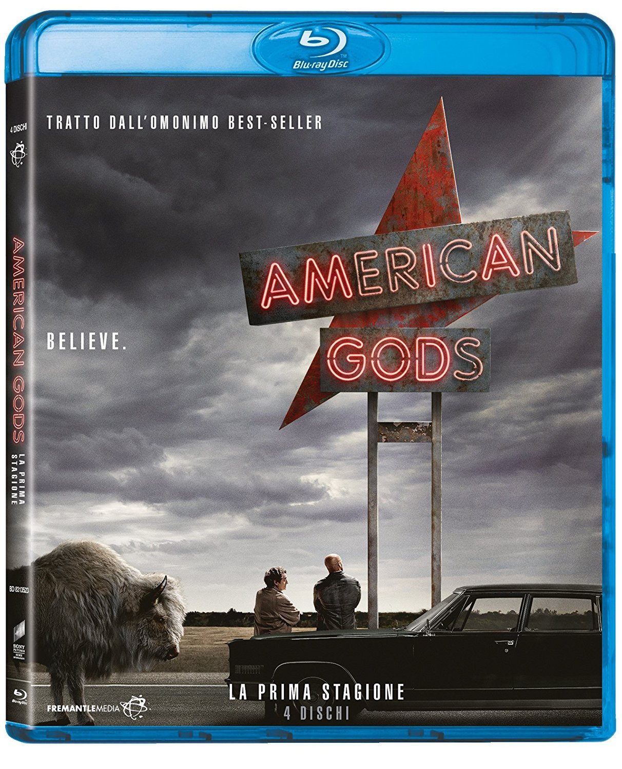 American Gods Temporada 1 edición coleccionista de 4 discos Blu-Ray