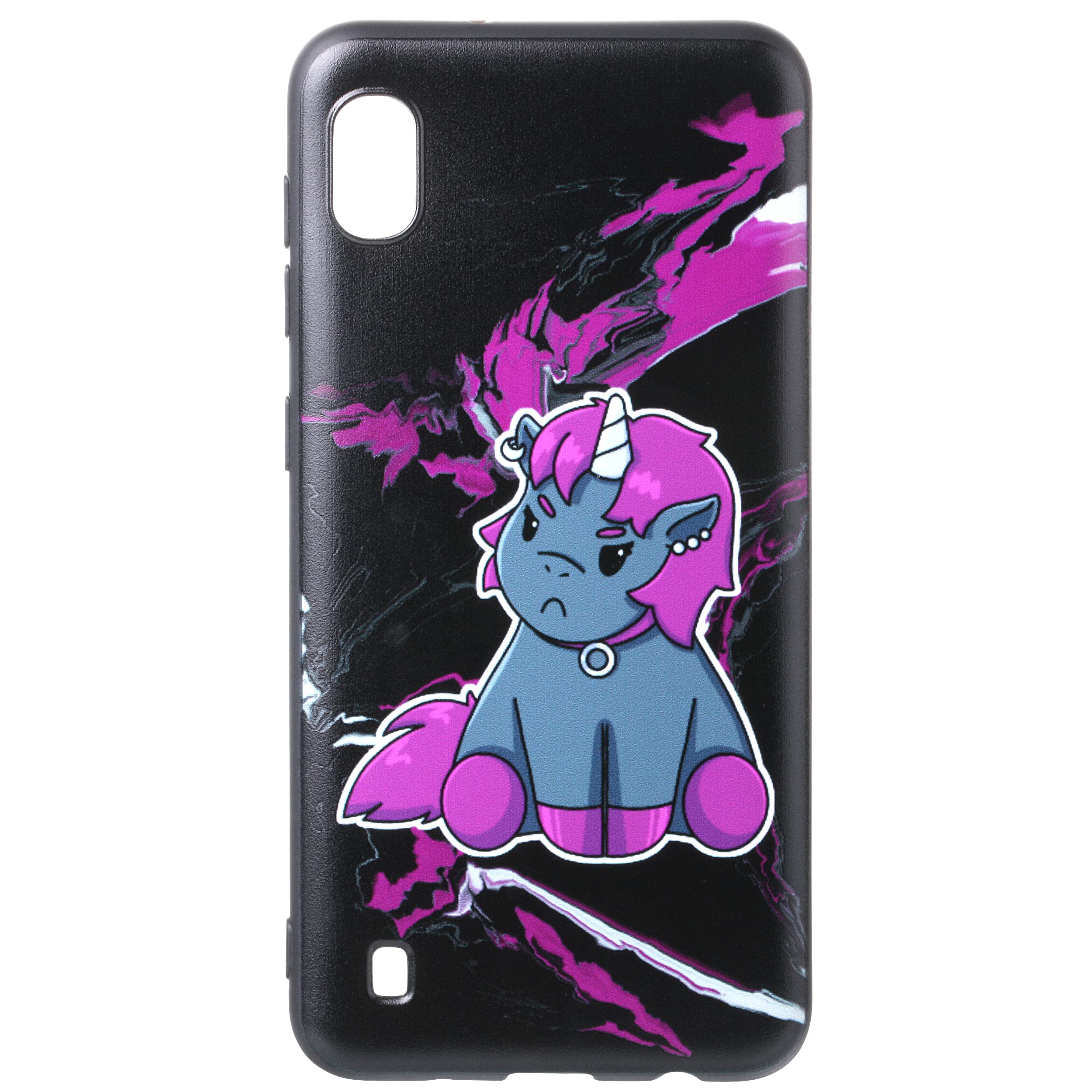 corimoriGrumpy Ruby Samsung Galaxy Model A10 Protective Case for Many Different Mobile Phones Black/Purple