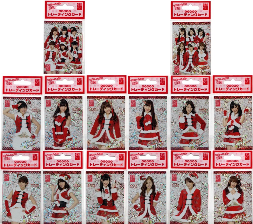Amazon.co.jp: AKB48 セブンイレブン限定 トレーディングカード 全14種