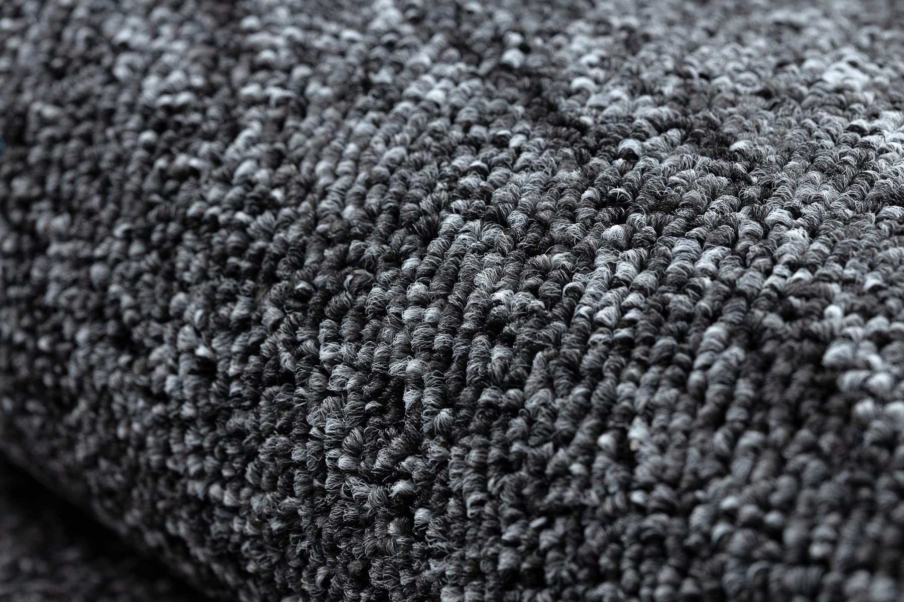 rugsx Alfombra Superstar 965 para salón y Dormitorio, Gris 100x400 cm