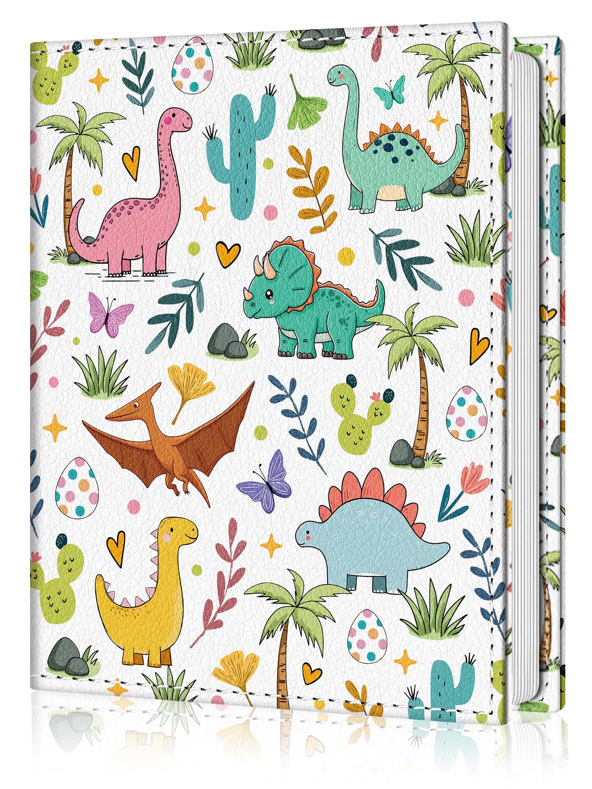 Photo Album 4x6, 56 Pockets Small Picture Book Cartoon Dinosaur