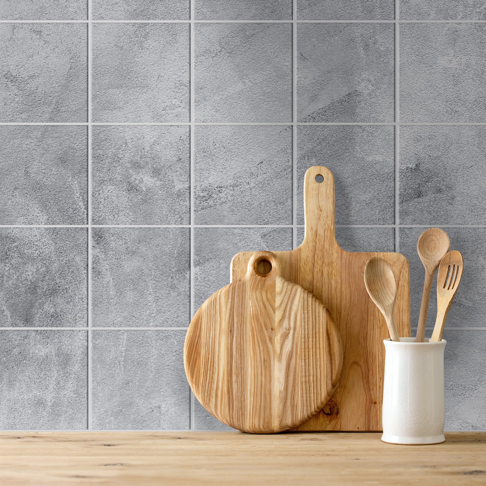 Mobile da bagno sospeso 100 cm bianco effetto legno con lavabo e specc