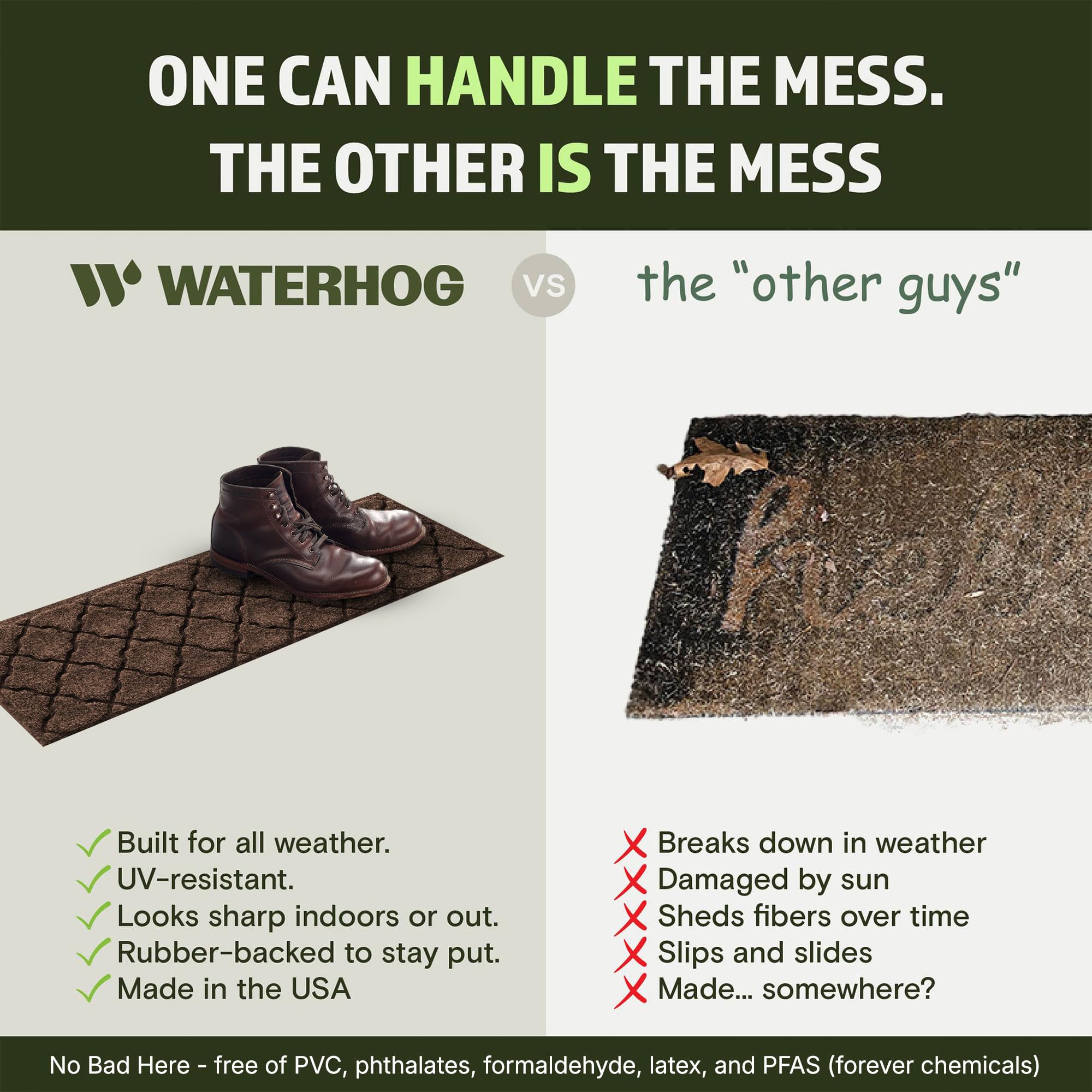 WaterHog Stair Treads - All Weather Outdoor & Indoor -5