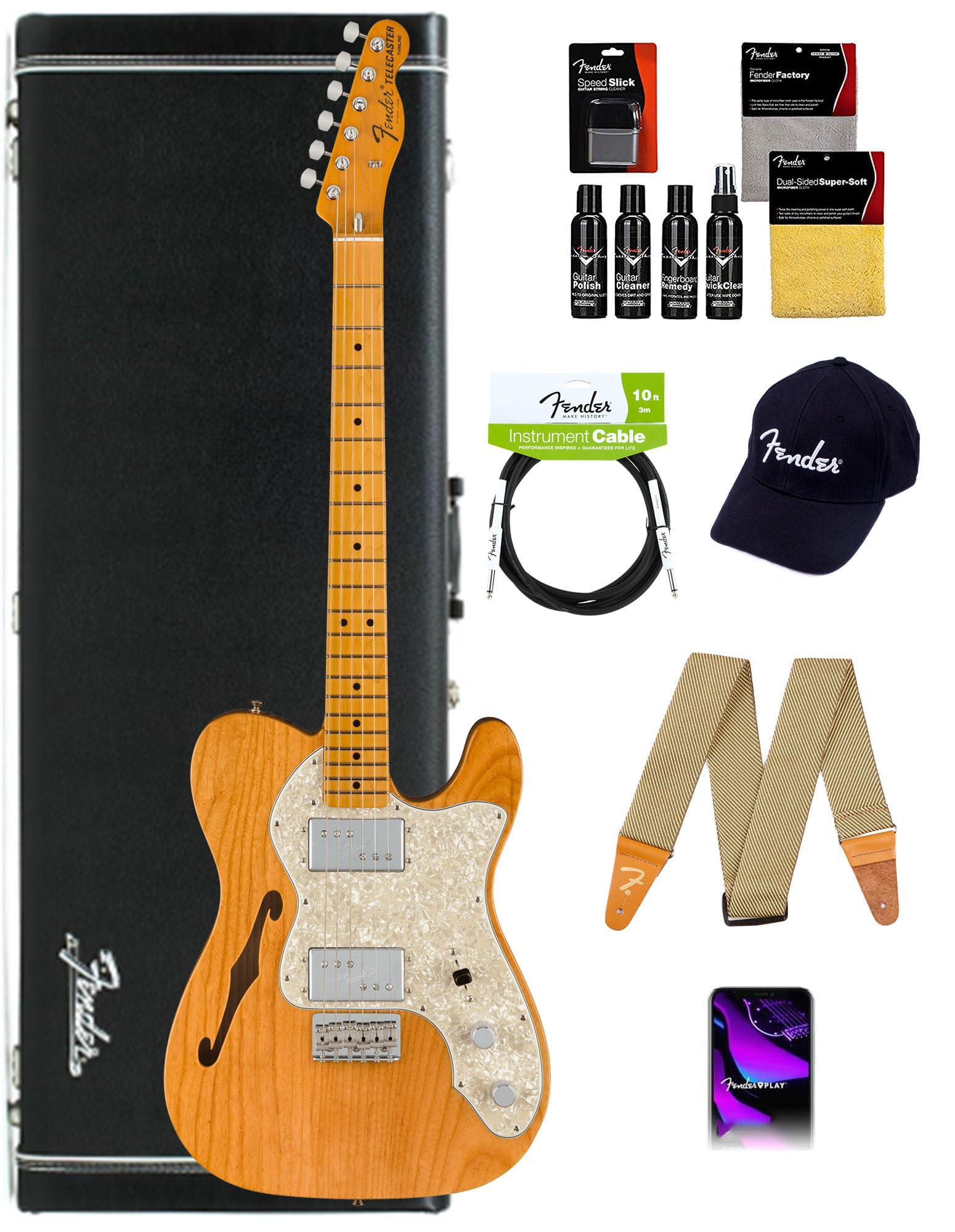 Amazon.com: Fender American Vintage II 1972 Telecaster Thinline