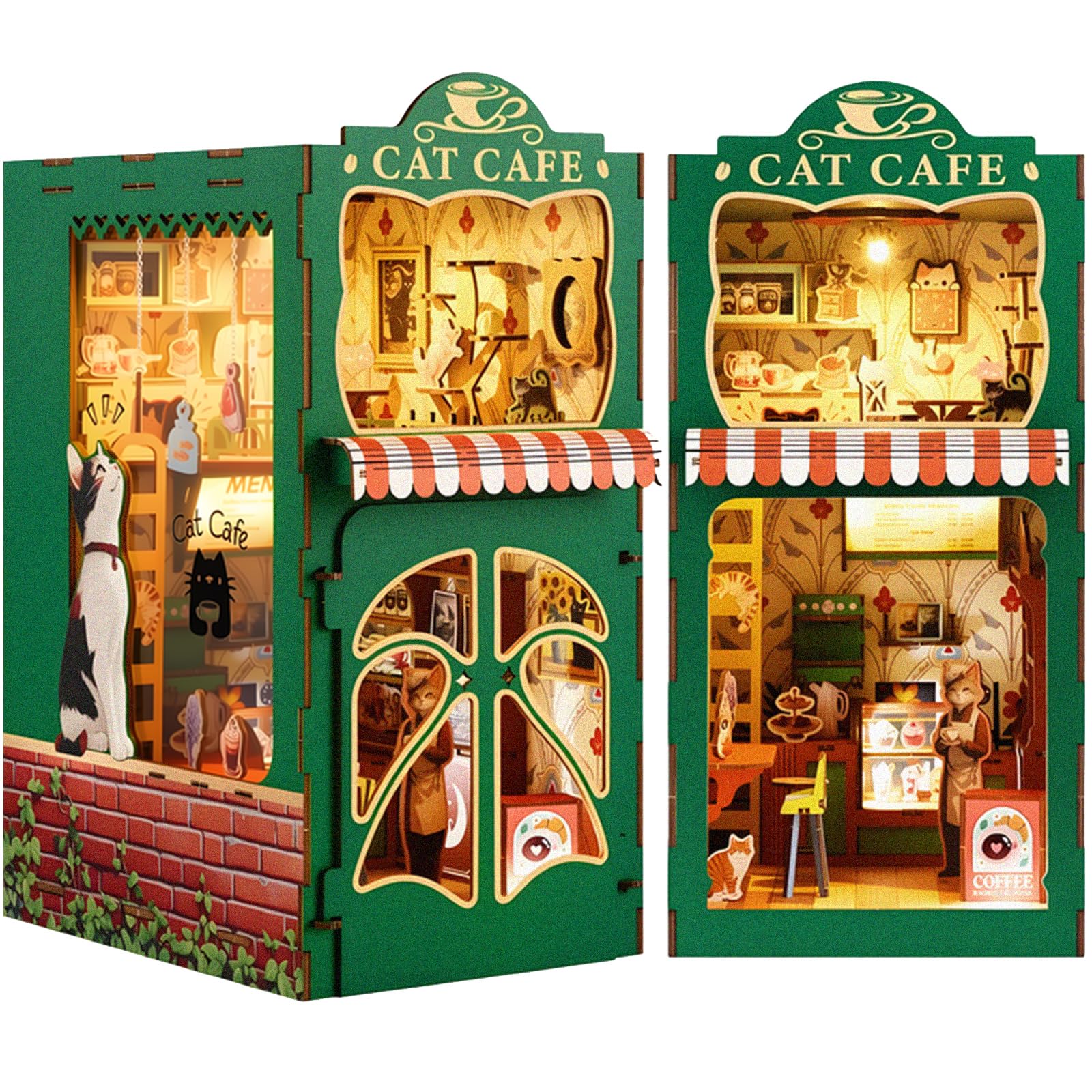 Amazon.com: Book Nook Kit,DIY Miniature House Kit for Adults