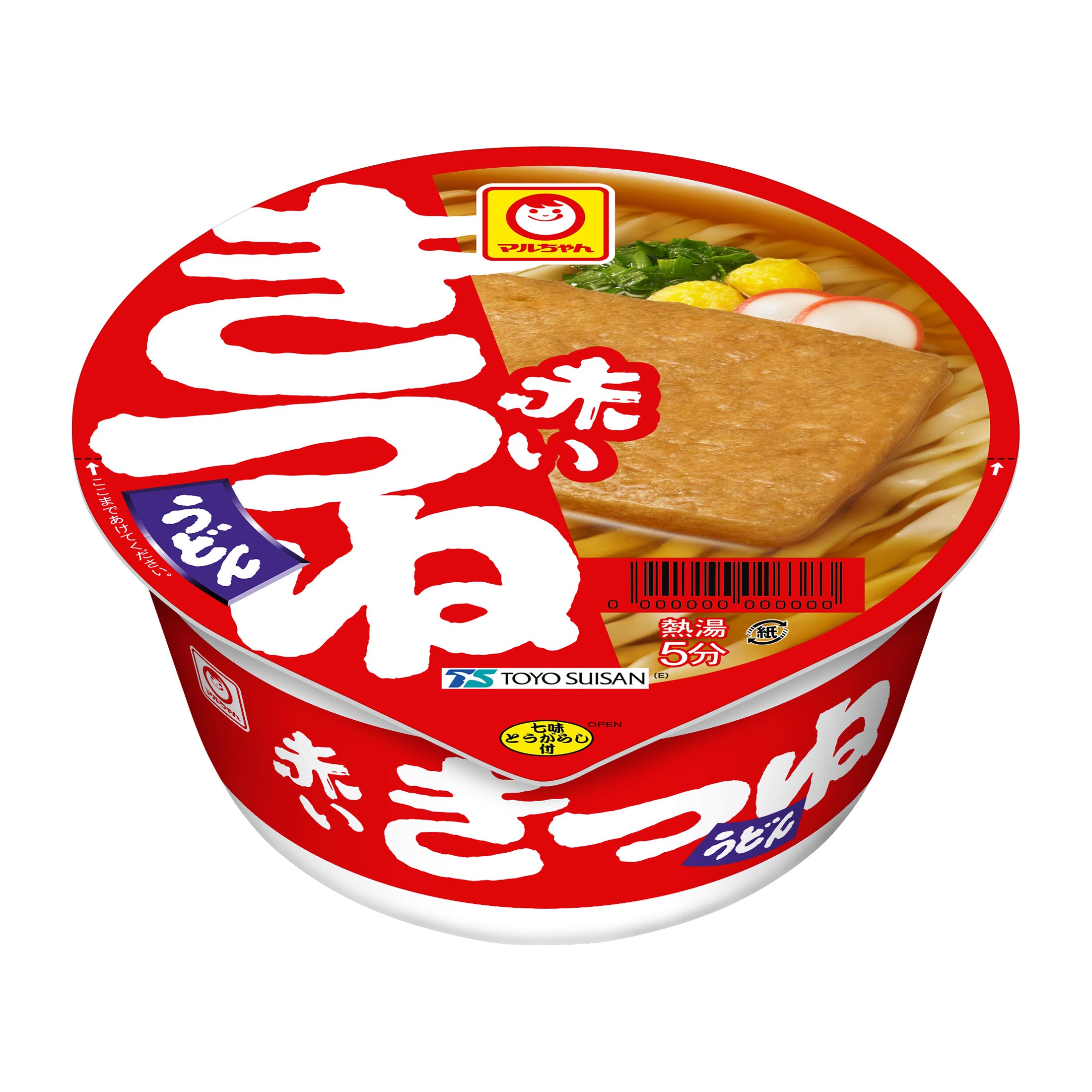 【51%OFF】【1,499円】 マルちゃん 赤いきつねうどん 東 96g×12個