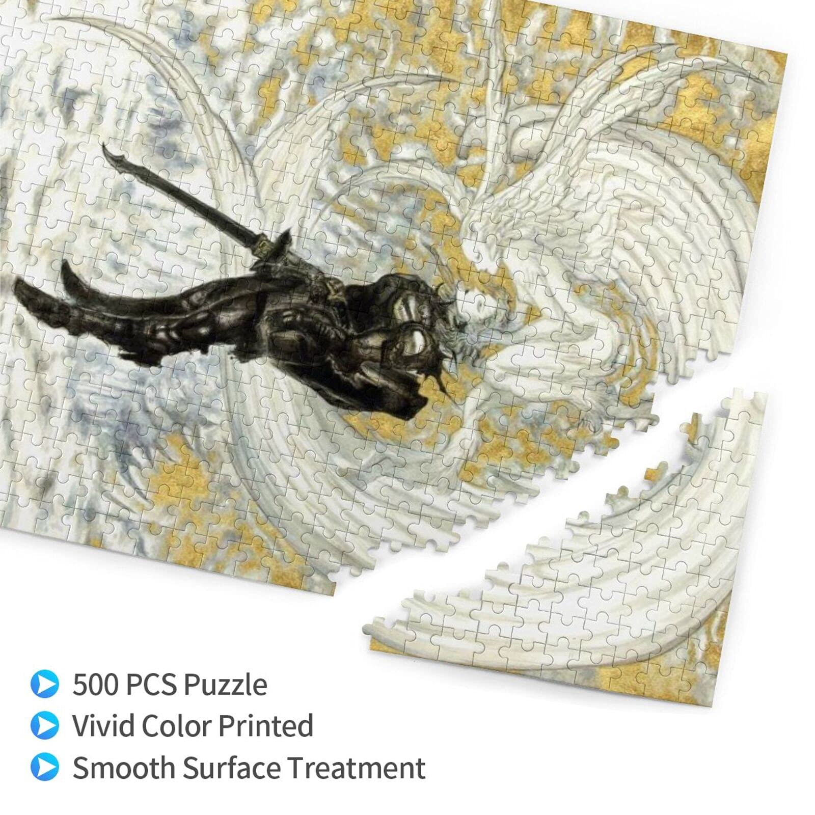 Amazon | 天野喜孝図 500ピ 木製パズルジグソー、大人と子供への最高の