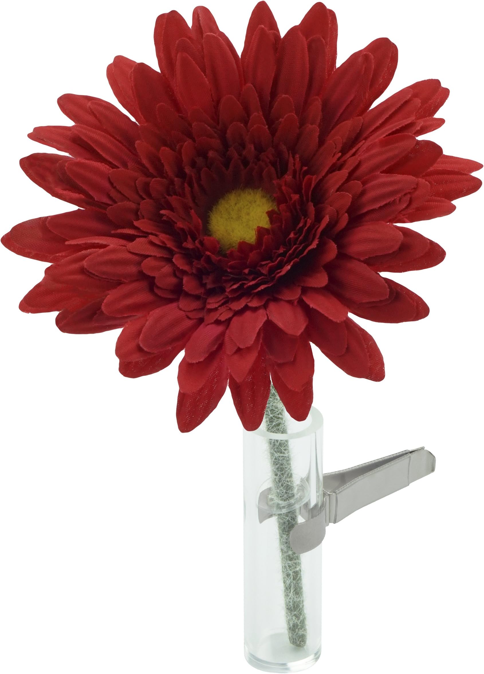 Acrylic Car Vase with silk flower/cult flower in Fits every car