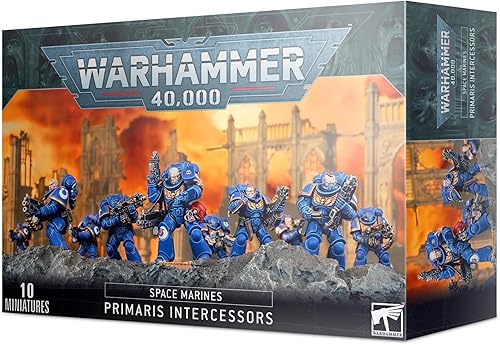 Warhammer 40k - Intercesores de Asalto de Marines Espaciales disponible en Yaxa Guatemala