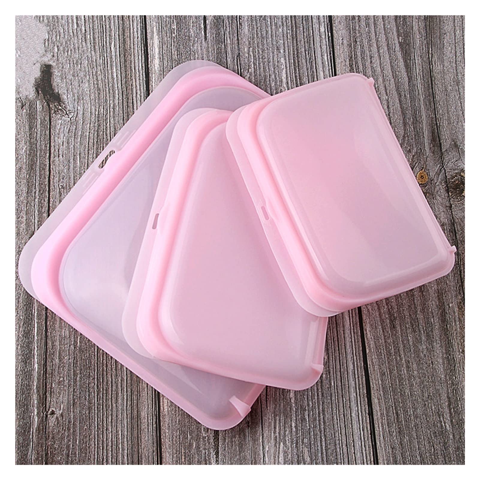 KLIPPSI® Juego De 3 Bolsas De Silicona Reutilizables Para Congelador Resistentes