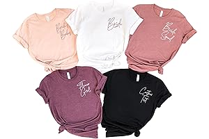 Bridesmaid Shirts: The Perfect Party Essentials for Your Bridal Squad