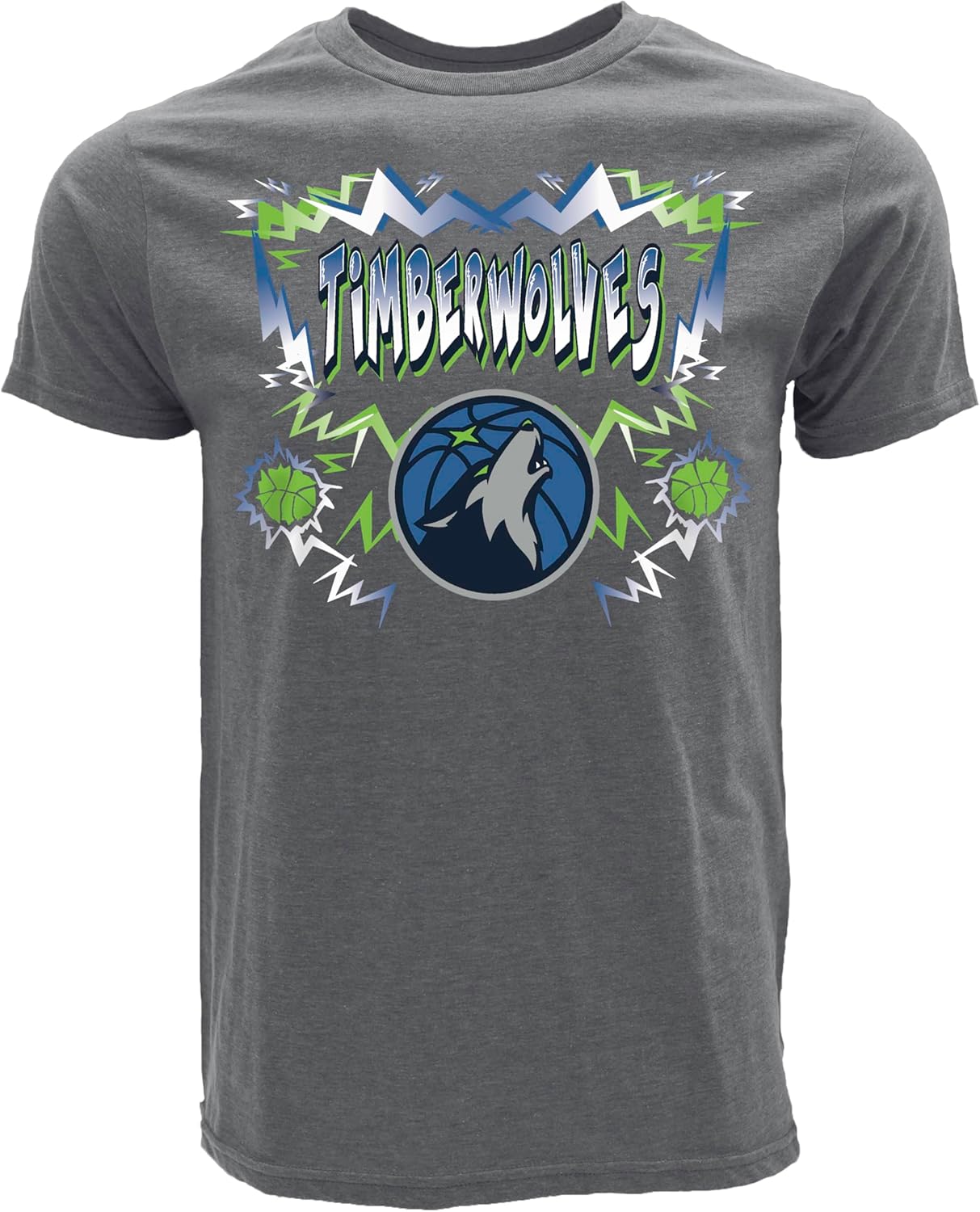 Blue 84 NBA Unisex-Adult NBA Officially Licensed T-Shirt Heathered Alternate Color Basketball - Image 3