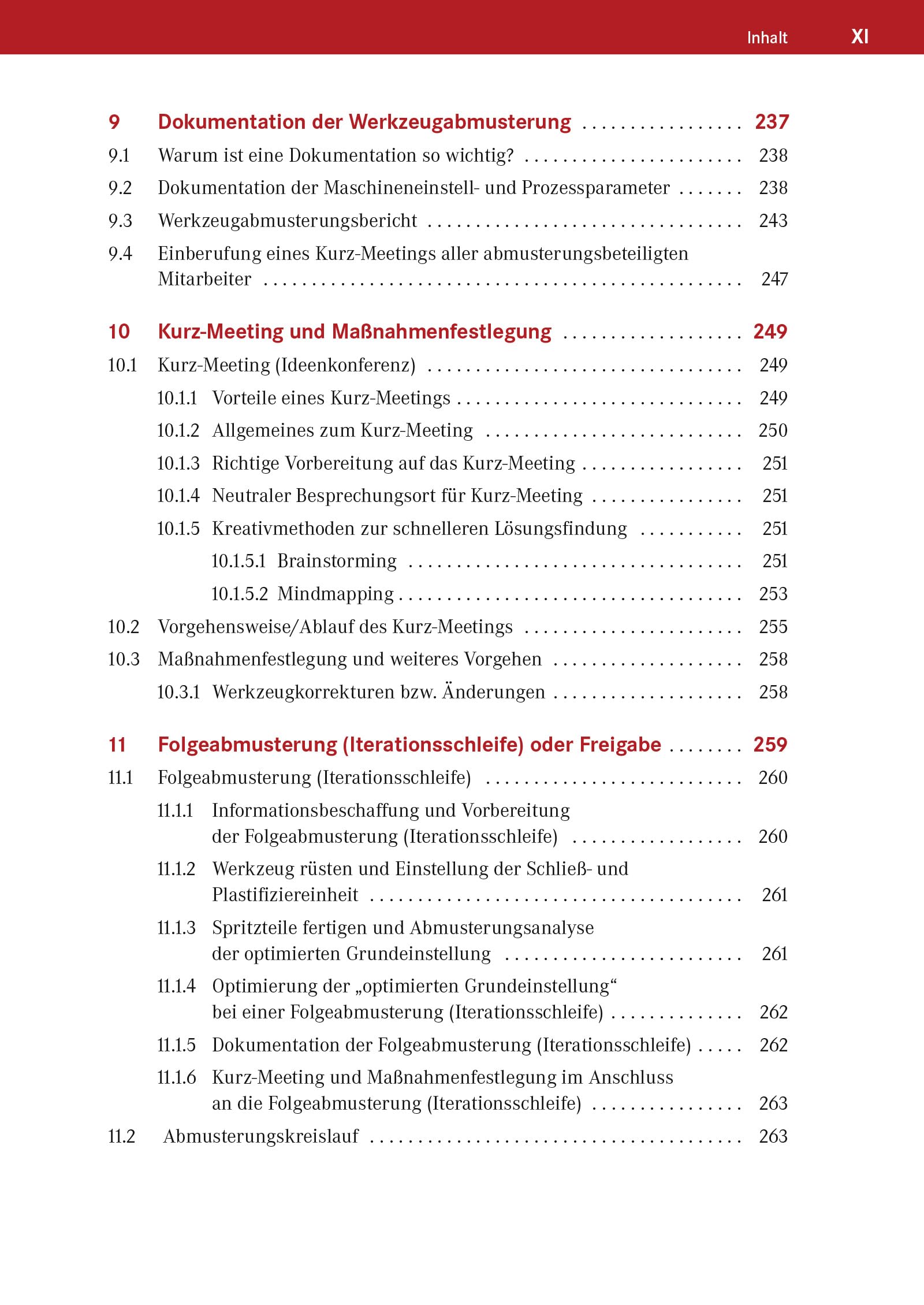 Abmusterung von Spritzgießwerkzeugen: Strukturierte und analytische Vorgehensweise