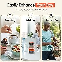 Vista 6 de Kaibro Nutra Suplemento de Resveratrol, 1500mg de Trans Resveratrol Extra Fuerte, Quercetina con Extractos de Hierba de Nudos Japonesa