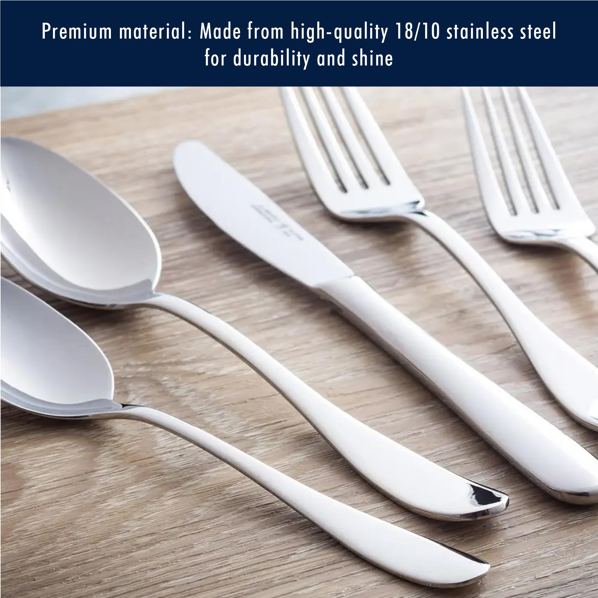 HENCKELS Sienna 20PC Flatware Set, Regular : Amazon.ca: Health