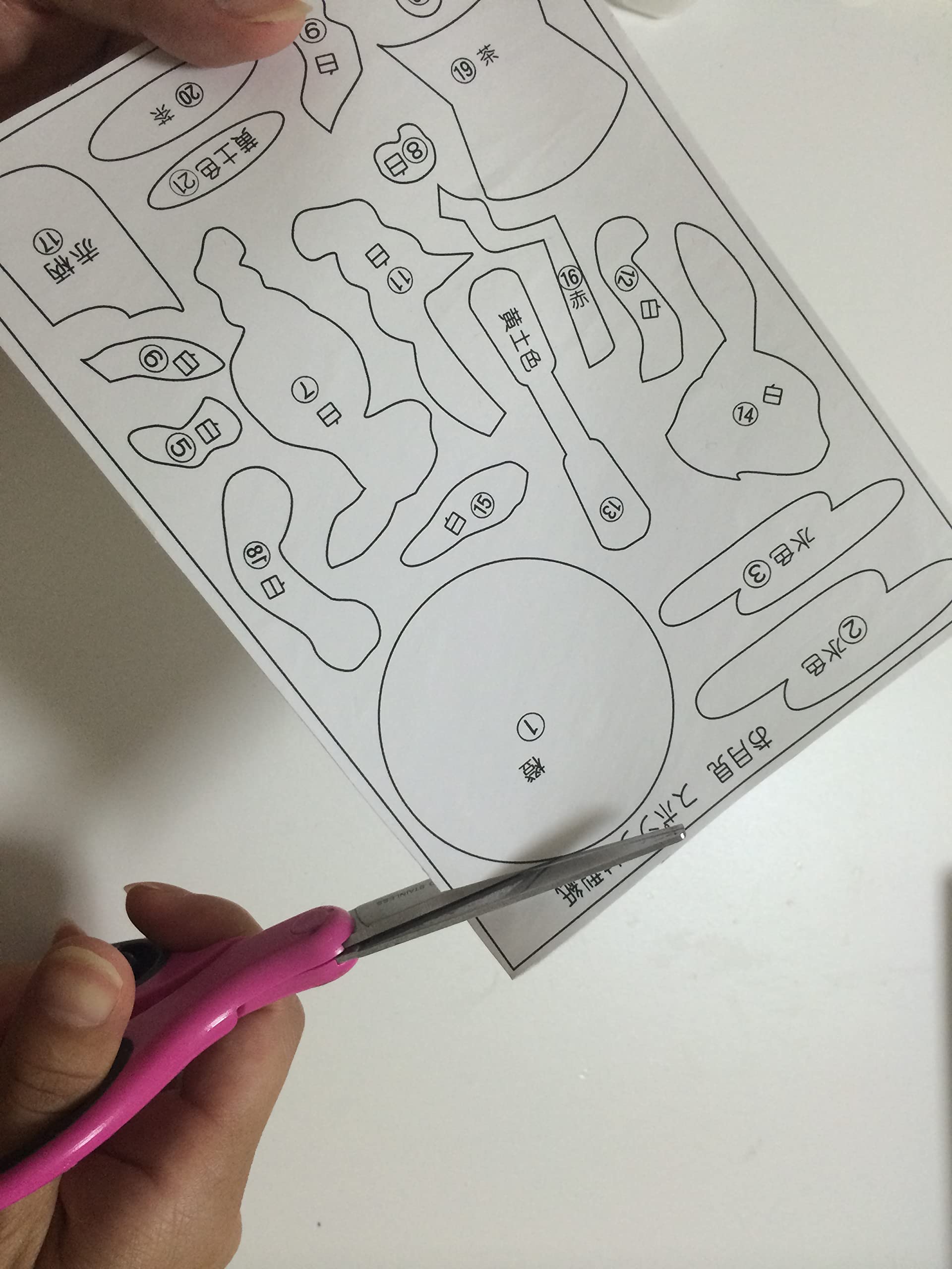 Amazon.co.jp: 押絵で作る 月見うさぎ 手作りキット : ホビー