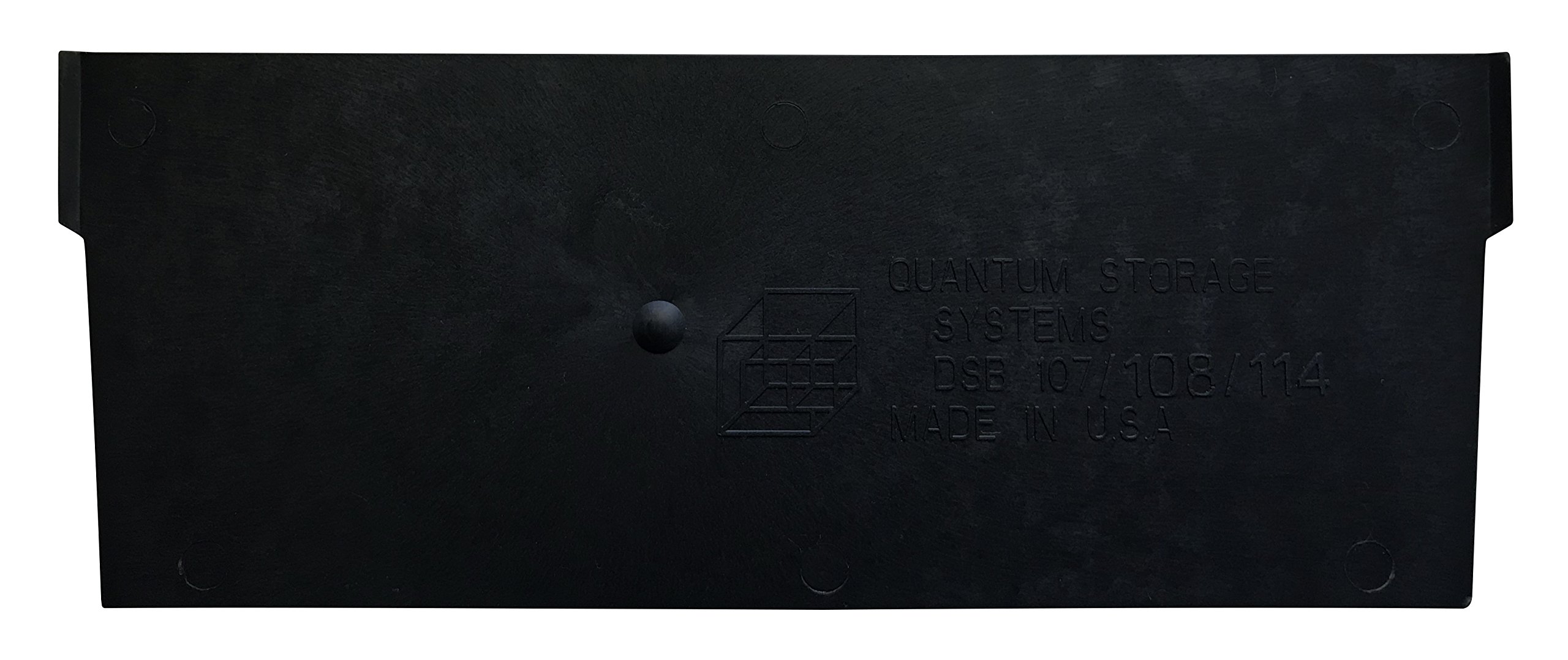 QUANTUM STORAGE SYSTEMSDSB108 Plastic Divider Designed for Economy Shelf Bins, 11" x 8" x 4" (Case of 50)