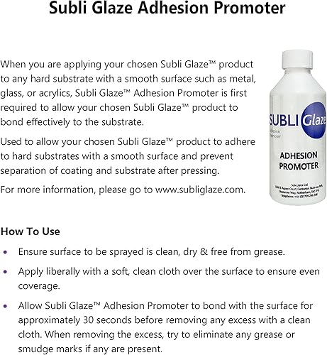 Miniatura 6 de Matte Coating Subli Glaze es la única solución de recubrimiento por sublimación de bricolaje diseñada para permitir la decoración por sublimación en