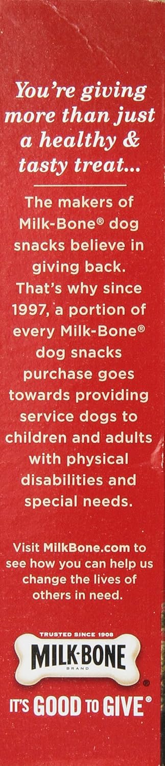 Milk-Bone Mini'S Flavor Snacks Dog Treats, 15-Ounce (Pack Of 6)