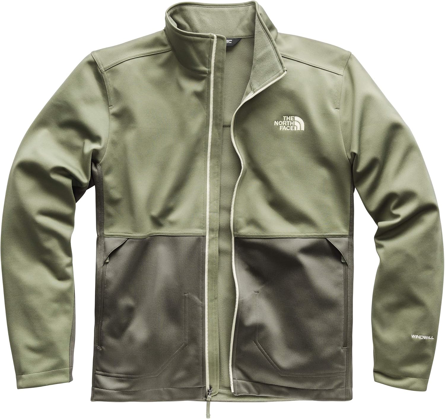 THE NORTH FACE Men's Apex Canyonwall Jacket, Four Leaf Clover/New Taupe Green, Large