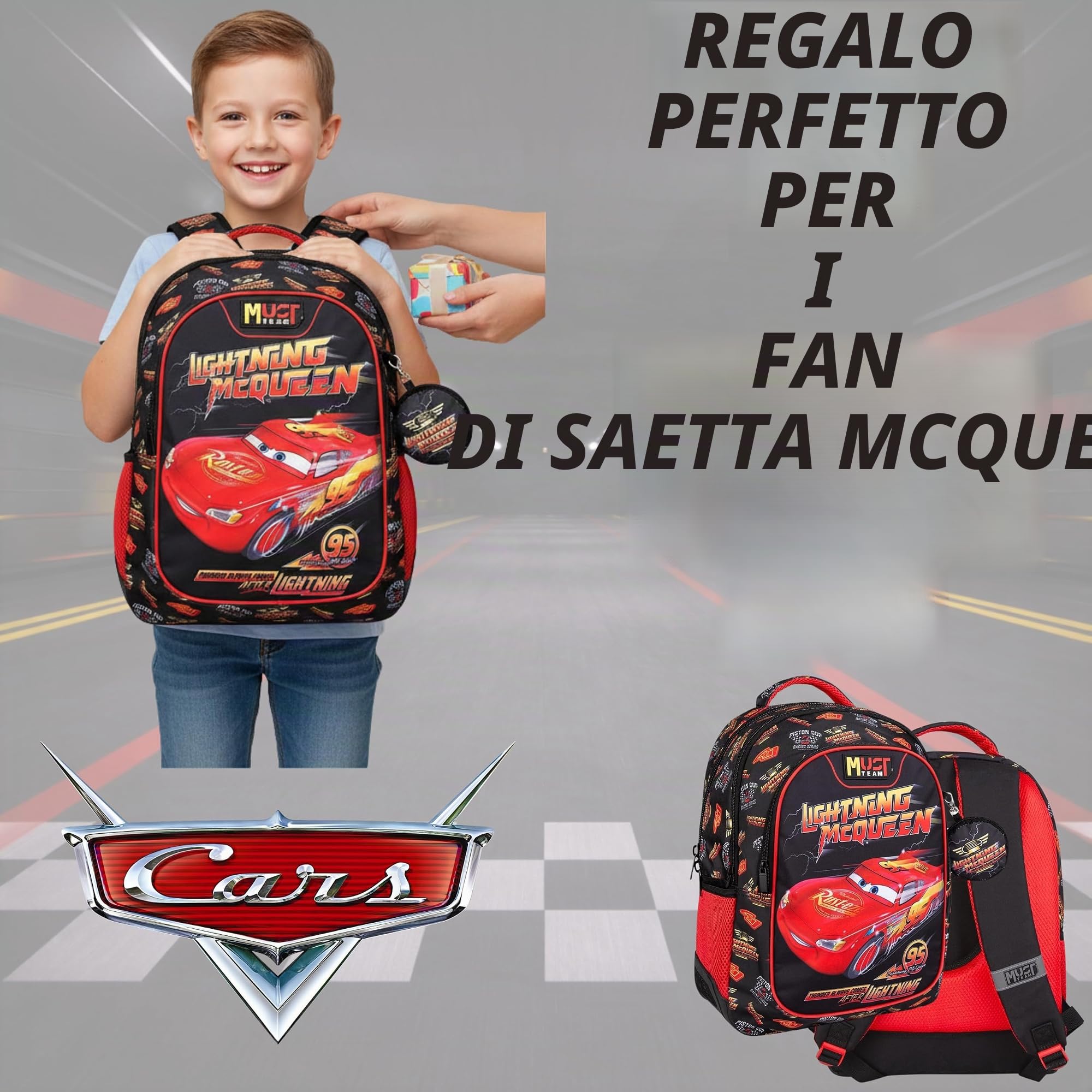 Disney Diakakis Zaino 3 Custodie
