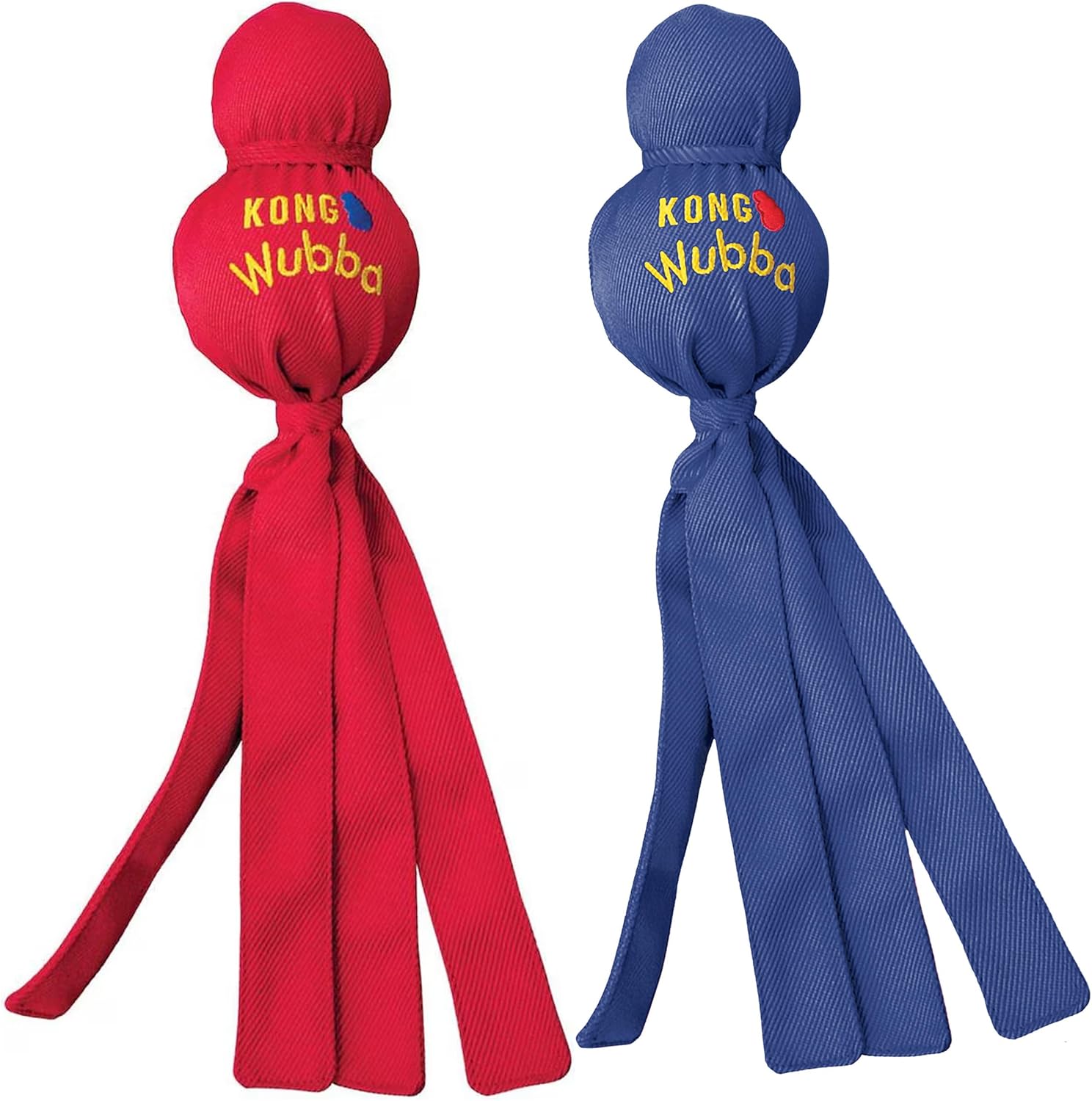 Juguete para Perro KONG Wubba 2 Pack - Mordible y Sonoro