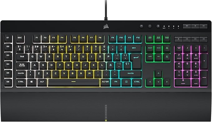 Teclado gaming Corsair K55 RGB Pro